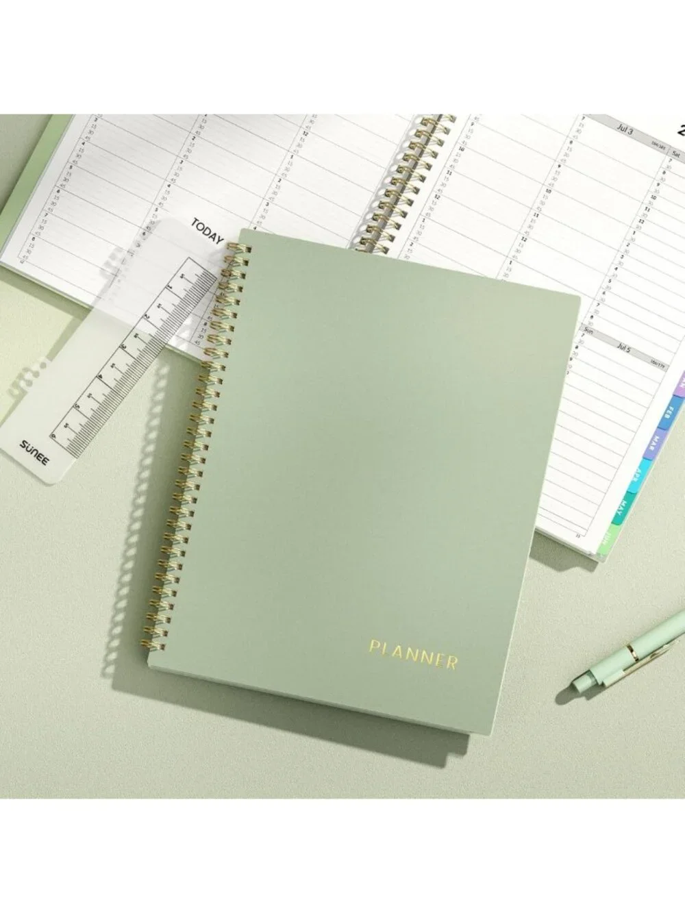 2026-2027 Academic Planner - Weekly & Monthly, Quarter-Hourly, Flexible Cover